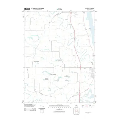 2012 Map of La Grange, 2012 Print