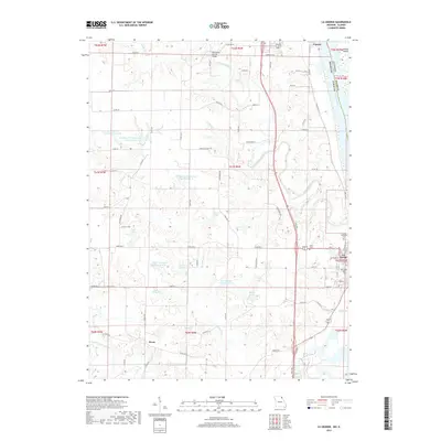 2017 Map of La Grange, 2017 Print