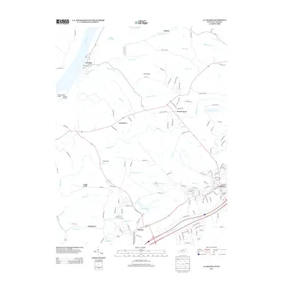 2013 Map of La Grange, 2013 Print