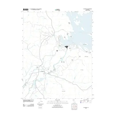 2012 Map of La Grange, 2012 Print