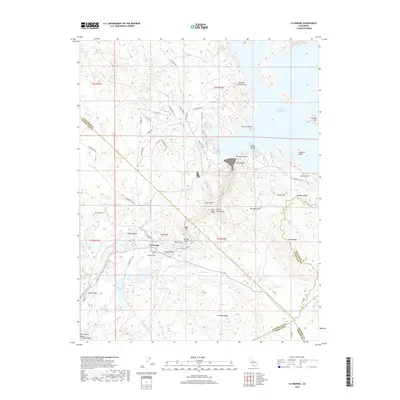 2018 Map of La Grange, 2018 Print