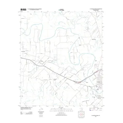 2013 Map of La Grange West, 2013 Print