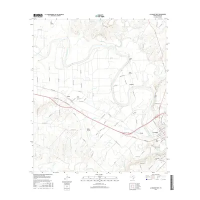 2016 Map of La Grange West, 2016 Print