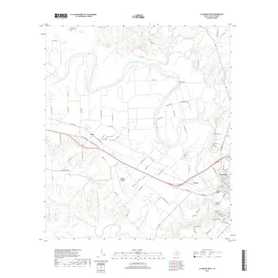 2019 Map of La Grange West, 2019 Print