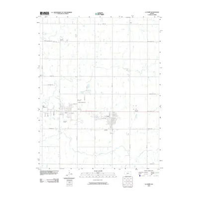 2009 Map of La Harpe, 2009 Print
