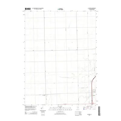 2015 Map of La Hogue, 2015 Print