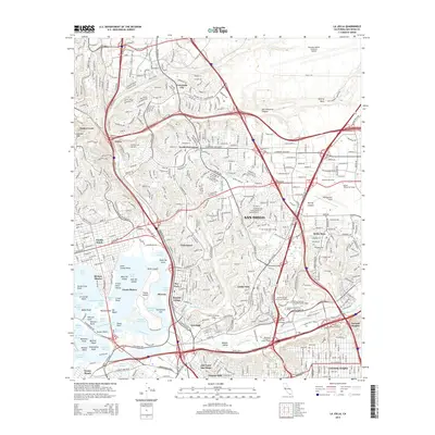 2015 Map of La Jolla, 2015 Print