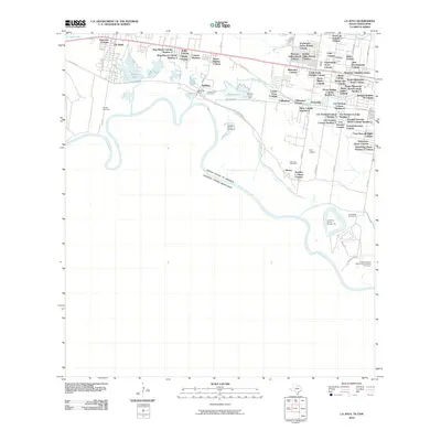 2010 Map of La Joya, 2010 Print