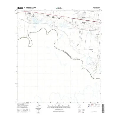 2016 Map of La Joya, 2016 Print
