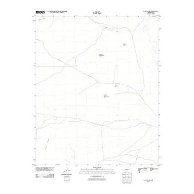 2010 Map of La Joya NW, 2010 Print