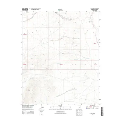2013 Map of La Joya NW, 2013 Print