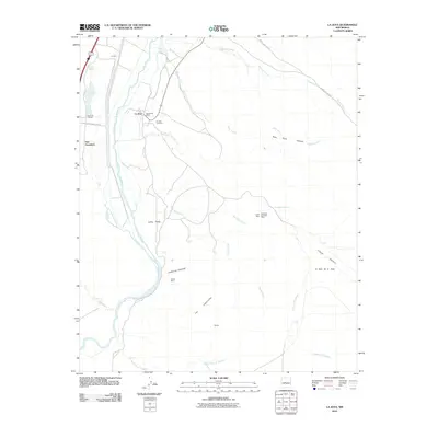2010 Map of La Joya, 2010 Print