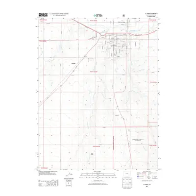 2013 Map of La Junta, 2013 Print
