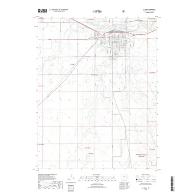 2019 Map of La Junta, 2019 Print