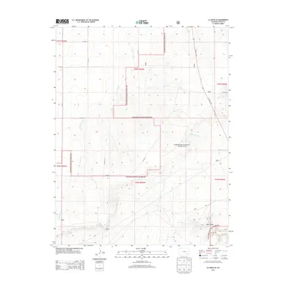 2013 Map of La Junta SE, 2013 Print