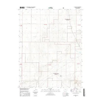 2016 Map of La Junta SE, 2016 Print