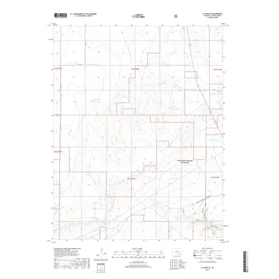 2019 Map of La Junta SE, 2019 Print