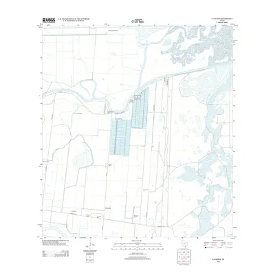 2013 Map of La Leona, 2013 Print