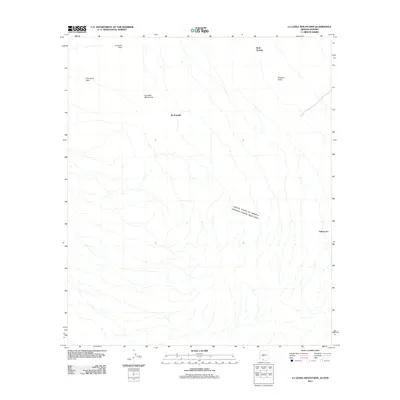 2011 Map of La Lesna Mountains, 2011 Print