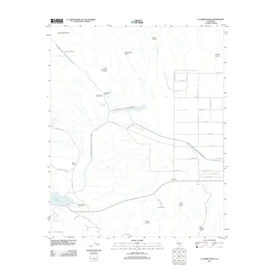 2012 Map of La Liebre Ranch, 2012 Print