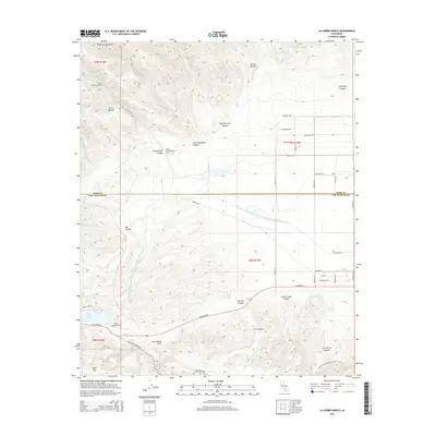 2015 Map of La Liebre Ranch, 2015 Print