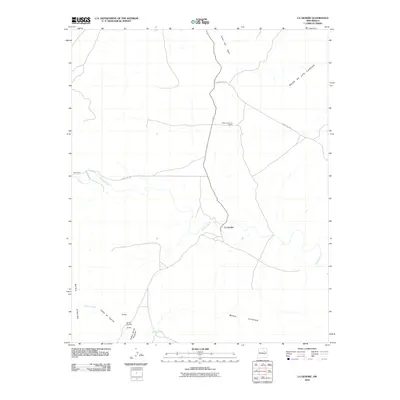 2010 Map of La Liendre, 2010 Print