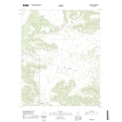 2023 Map of La Liendre, 2023 Print
