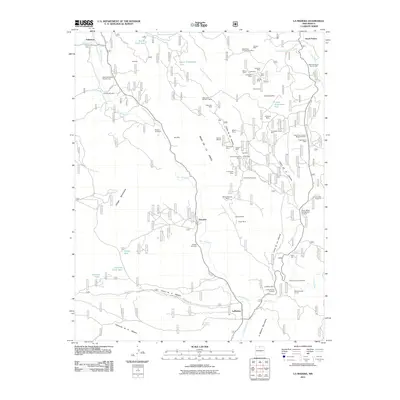 2011 Map of La Madera, 2011 Print