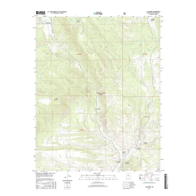 2017 Map of La Madera, 2017 Print