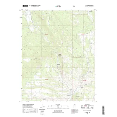 2020 Map of La Madera, 2020 Print