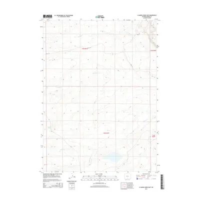 2015 Map of La Marsh Creek East, 2015 Print