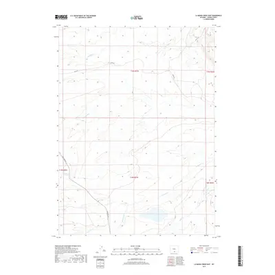 2017 Map of La Marsh Creek East, 2017 Print