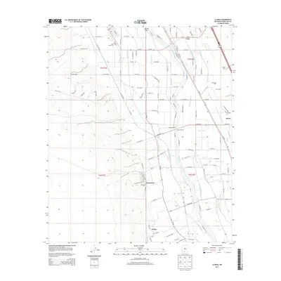 2013 Map of La Mesa, 2013 Print