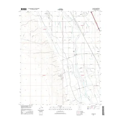 2017 Map of La Mesa, 2017 Print