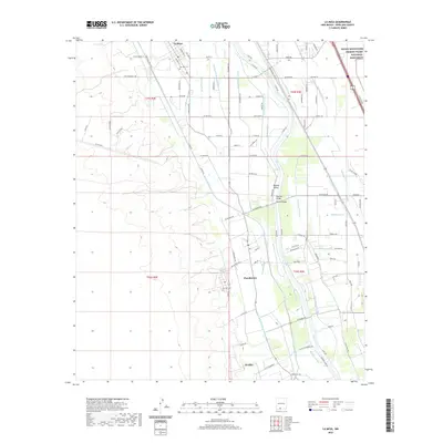 2020 Map of La Mesa, 2020 Print
