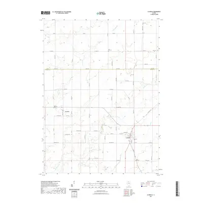 2021 Map of La Moille, 2021 Print