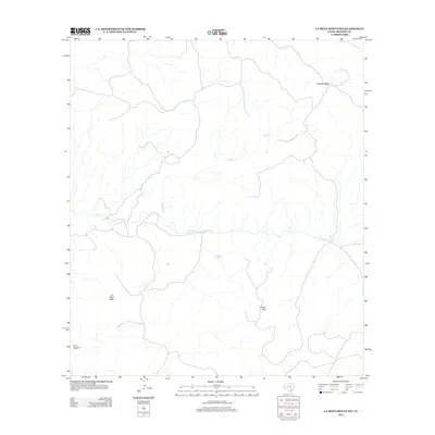 2012 Map of La Mota Mountain, 2012 Print