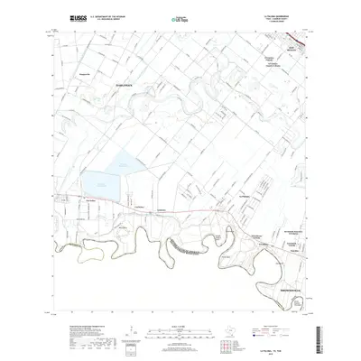 2019 Map of La Paloma, 2019 Print