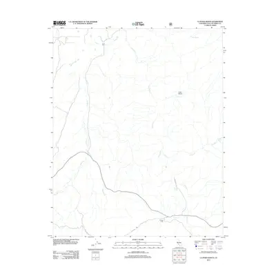 2012 Map of La Panza Ranch, 2012 Print