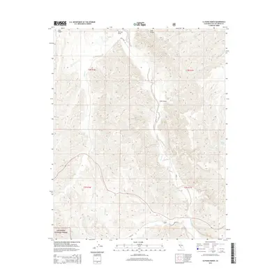 2015 Map of La Panza Ranch, 2015 Print
