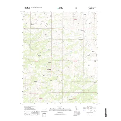 2018 Map of La Panza, 2018 Print