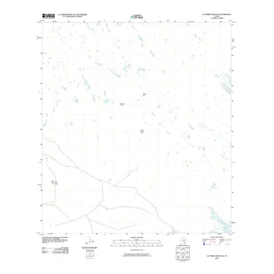 2010 Map of La Parra Ranch SE, 2010 Print