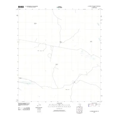 2010 Map of La Parra Ranch SW, 2010 Print