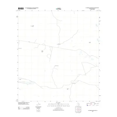 2013 Map of La Parra Ranch SW, 2013 Print