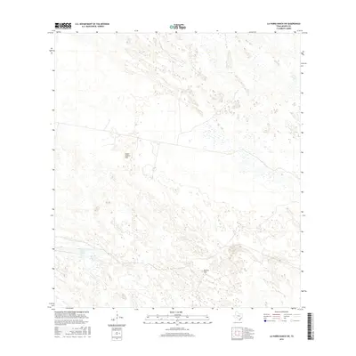 2016 Map of La Parra Ranch SW, 2016 Print