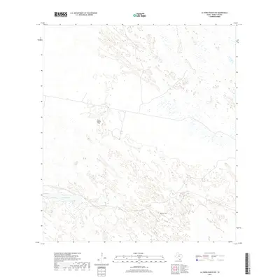 2019 Map of La Parra Ranch SW, 2019 Print