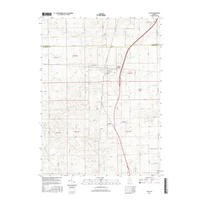 2016 Map of La Paz, 2016 Print