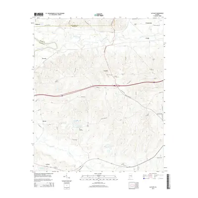 2014 Map of La Place, 2014 Print