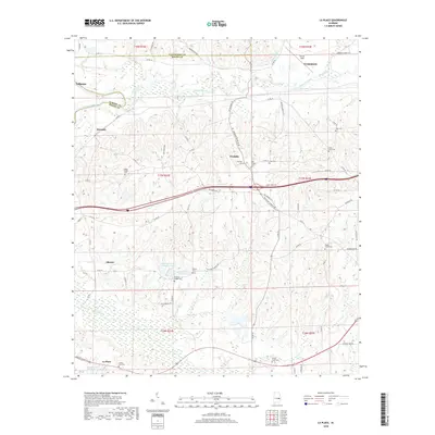 2018 Map of La Place, 2018 Print