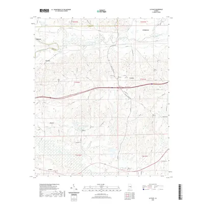 2020 Map of La Place, 2020 Print